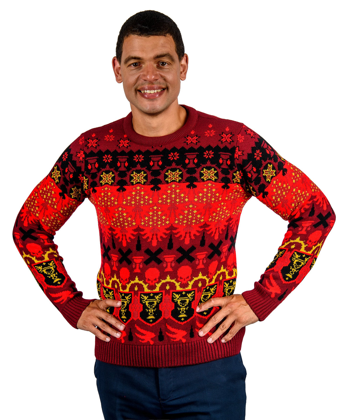 Warhammer 40,000: Blood Angels Pattern Christmas Jumper