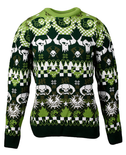 Warhammer 40,000: Orks Pattern Christmas Jumper