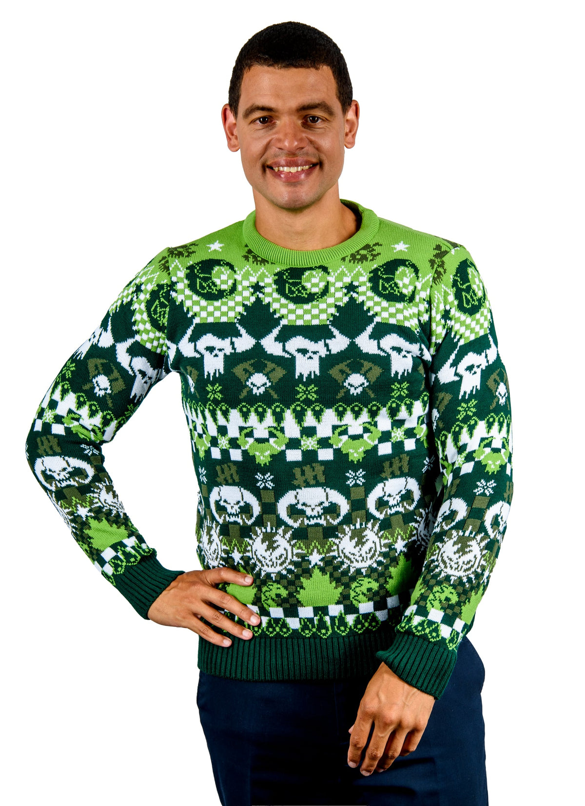 Warhammer 40,000: Orks Pattern Christmas Jumper
