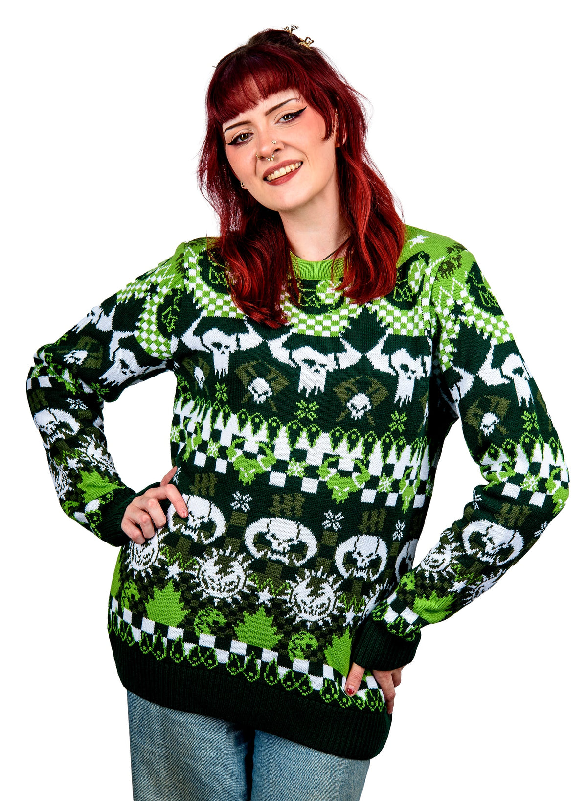 Warhammer 40,000: Orks Pattern Christmas Jumper