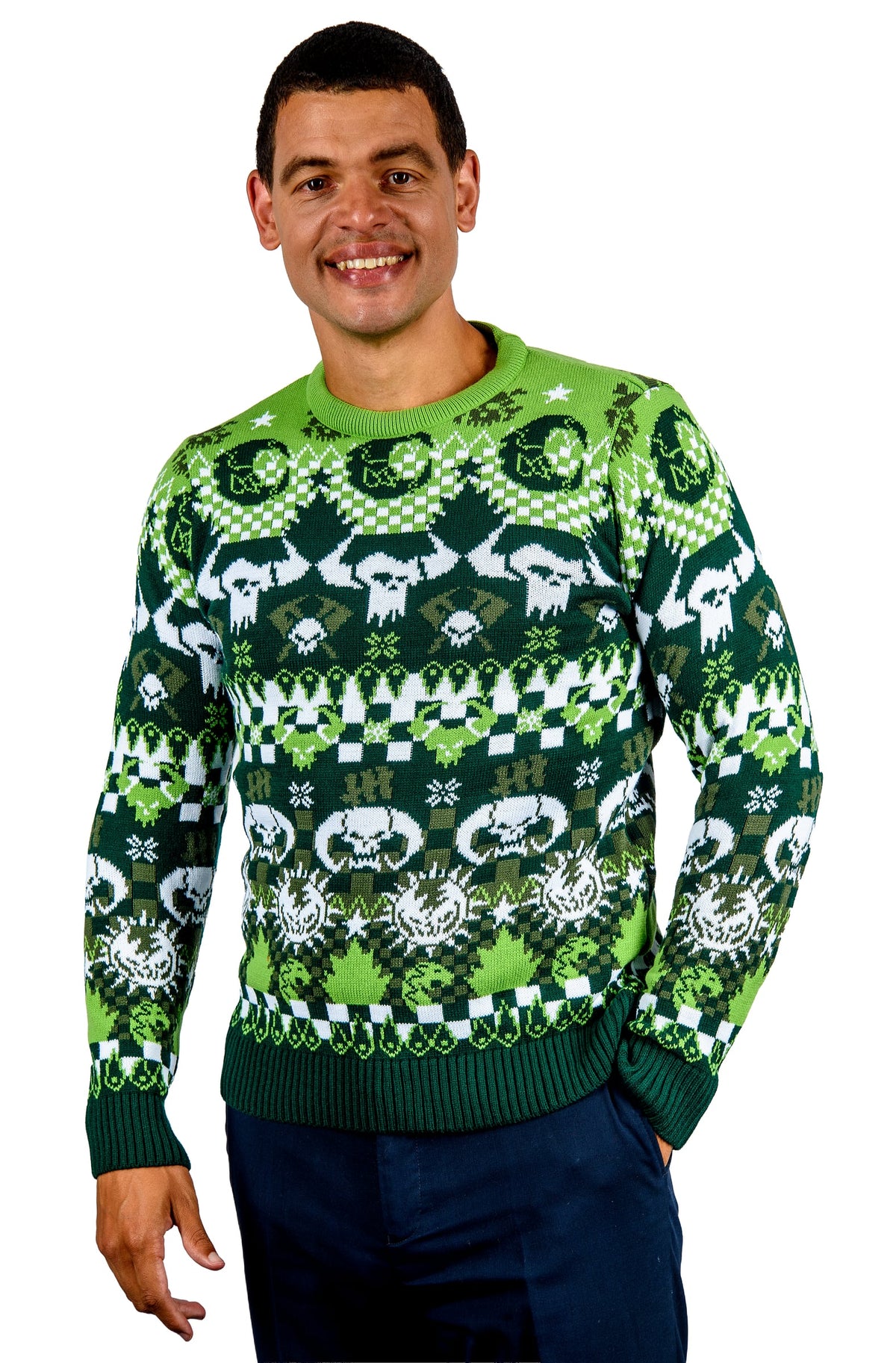 Warhammer 40,000: Orks Pattern Christmas Jumper