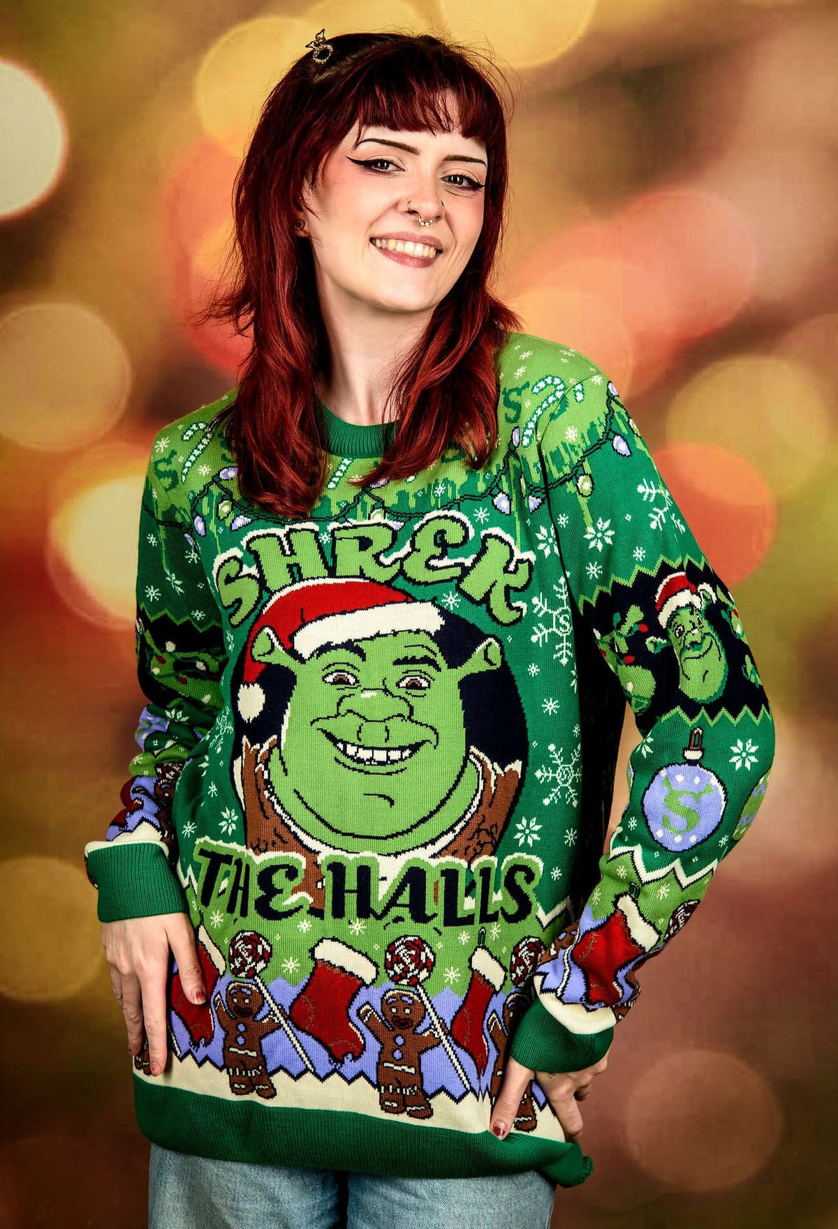 Shrek Christmas Jumper