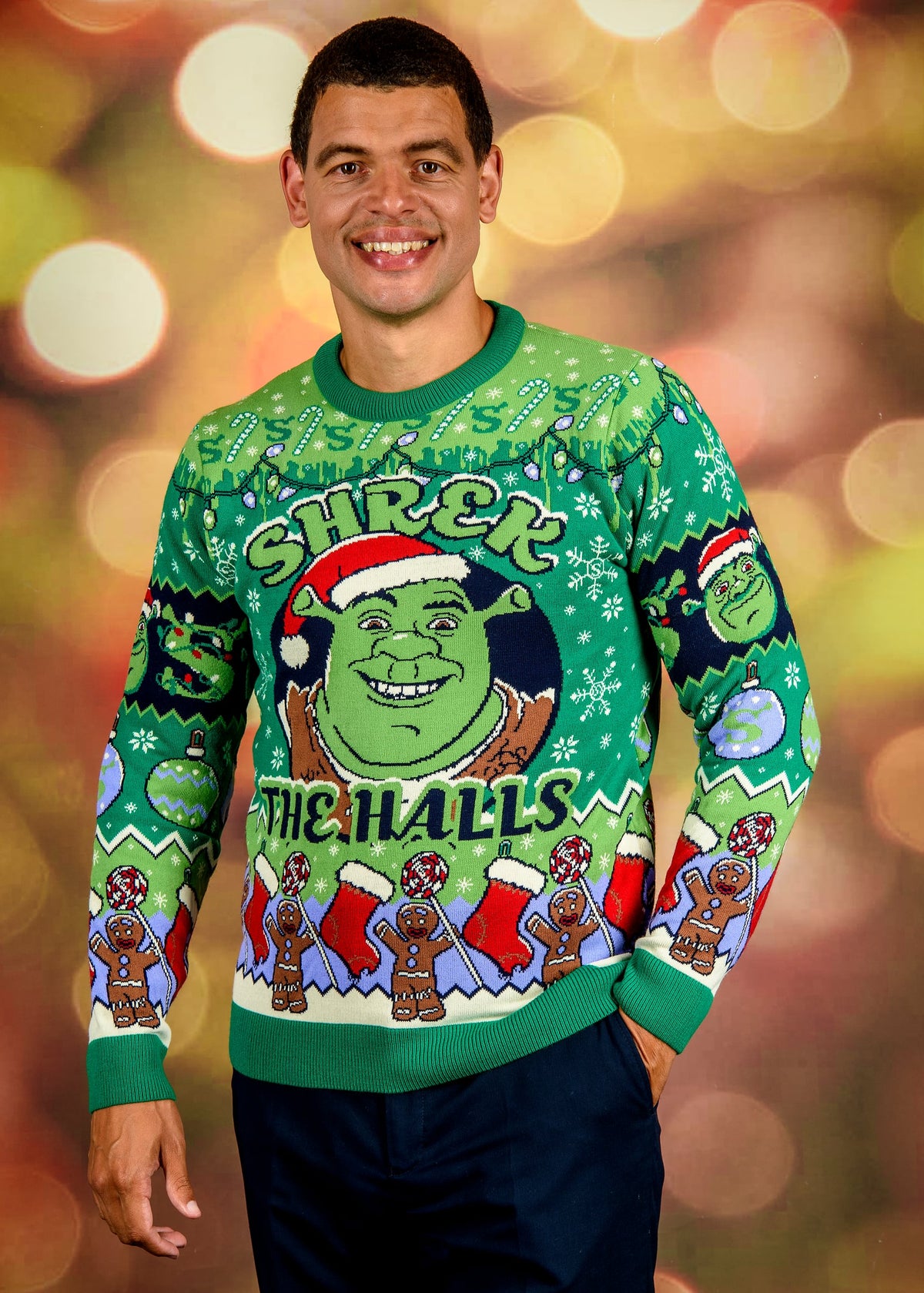 Shrek Christmas Jumper