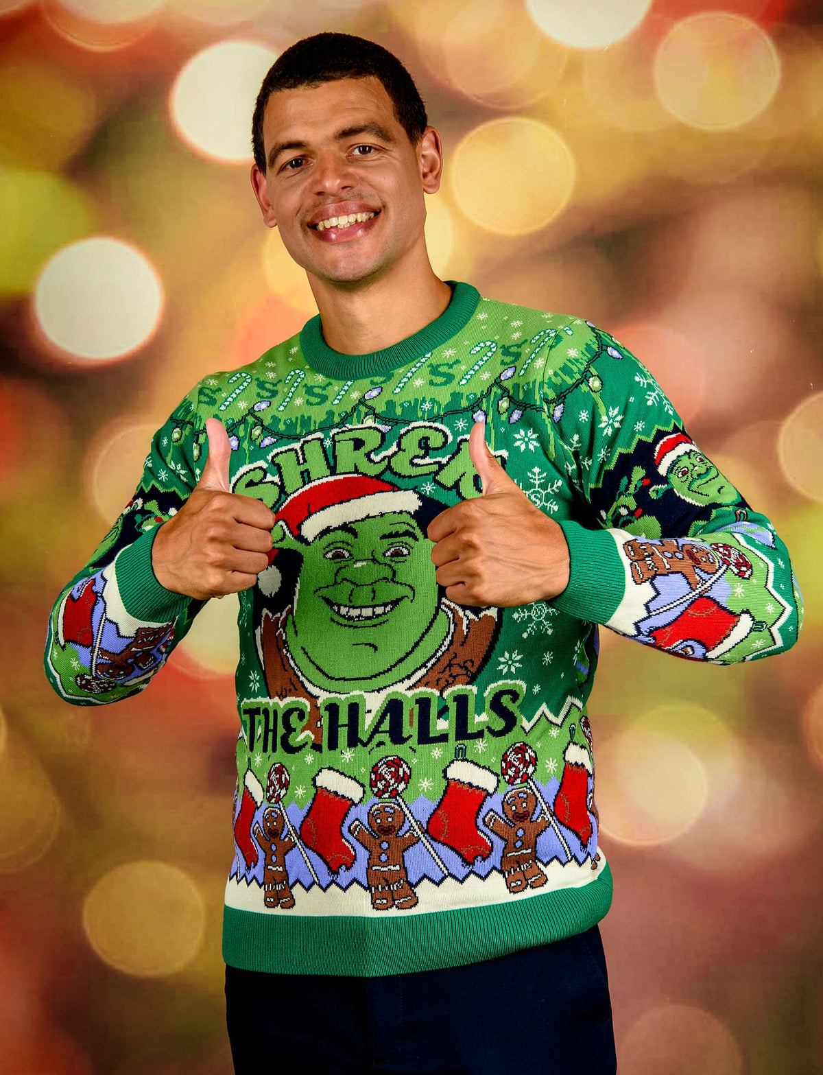 Shrek Christmas Jumper