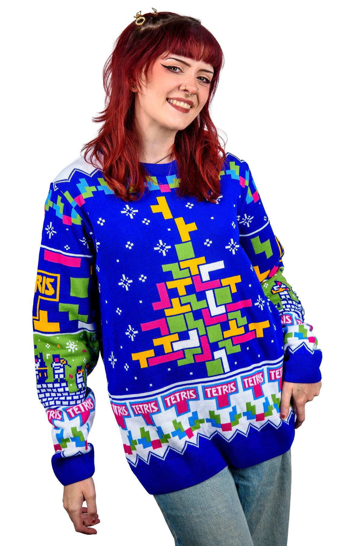 Tetris Christmas Jumper