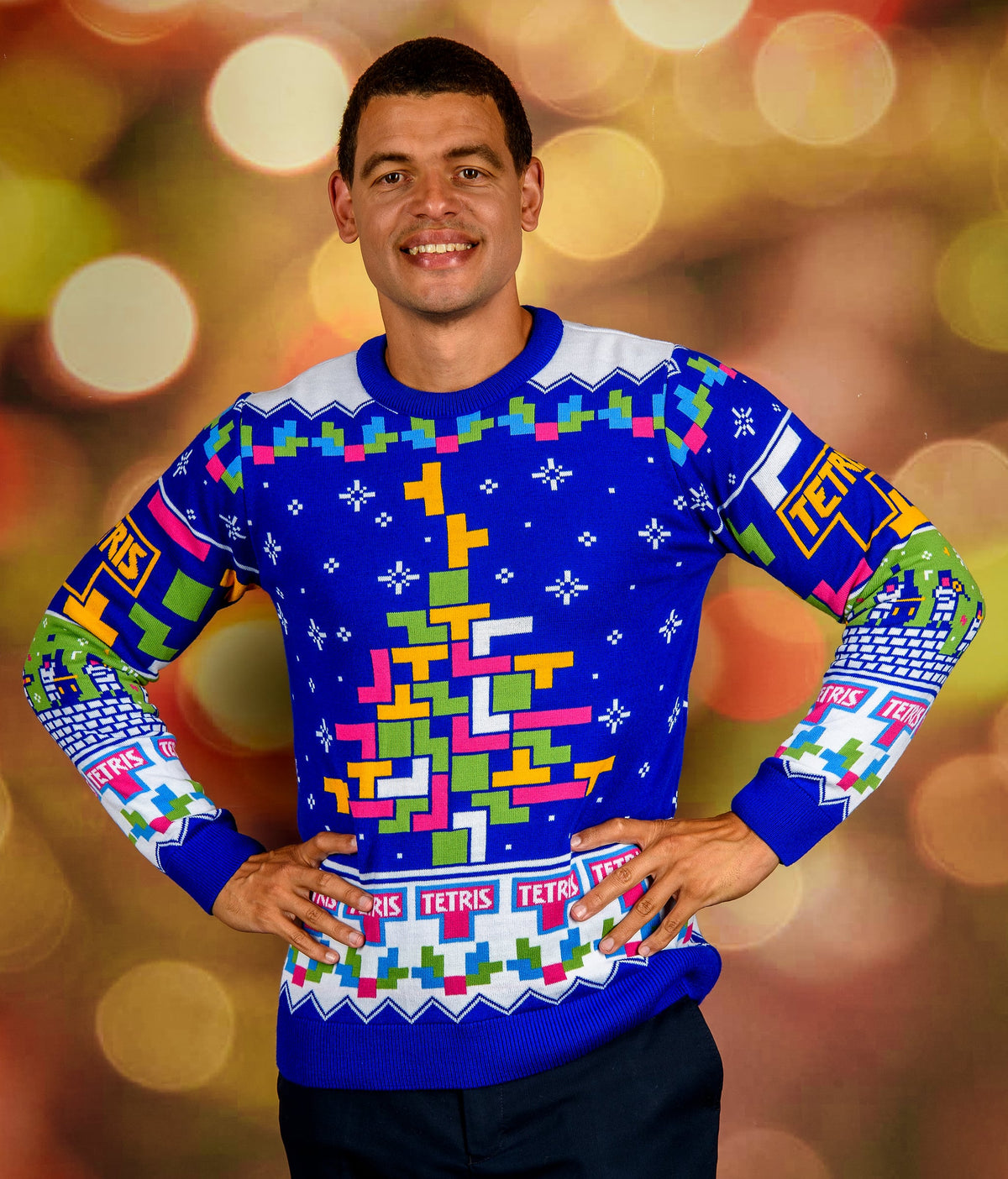 Tetris Christmas Jumper