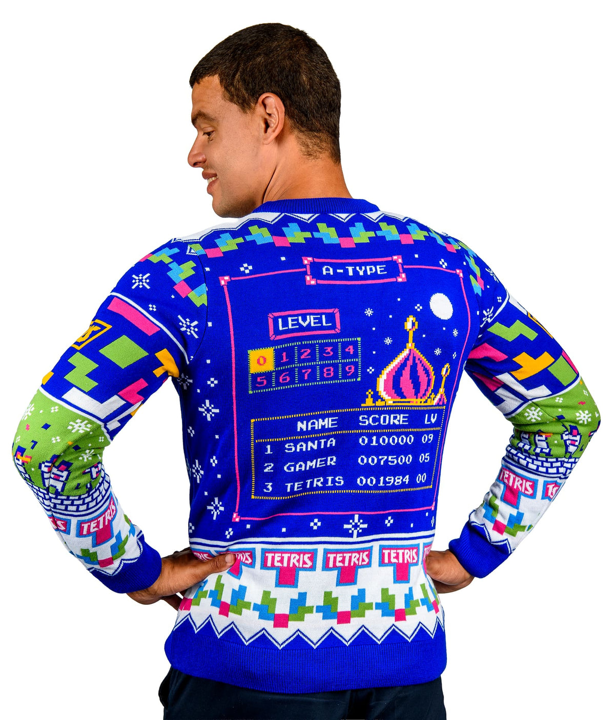 Tetris Christmas Jumper