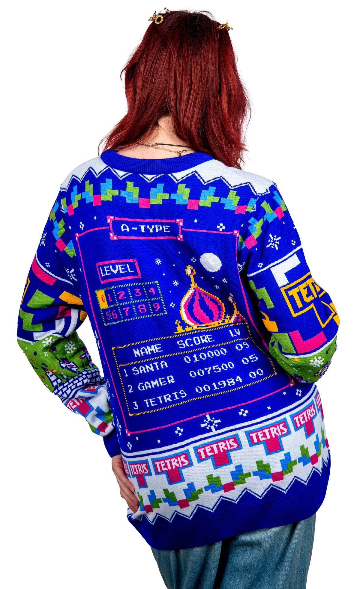 Tetris Christmas Jumper
