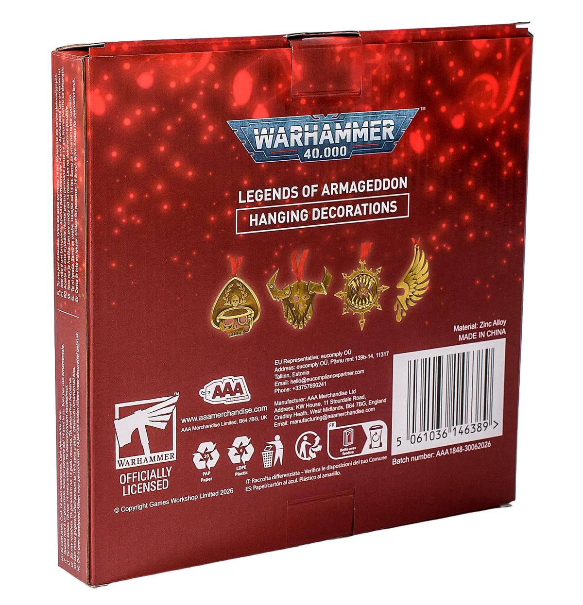 Warhammer 40,000: Commemorative Armageddon Decoration Set