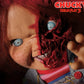 Child's Play 3 – Talking Pizza Face Chucky Designer Series Mega Scale Figure