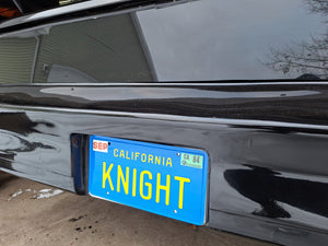 Knight Rider – Replica Licence Plate