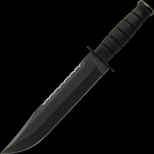 KA-BAR Big Brother Part Serrated Survival Knife