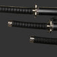 Black Dragon Display (Straight) Katana Triple Set
