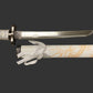 White Dragon Display (Straight) Katana Triple Set