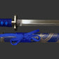 Blue Dragon Display (Straight) Katana Triple Set