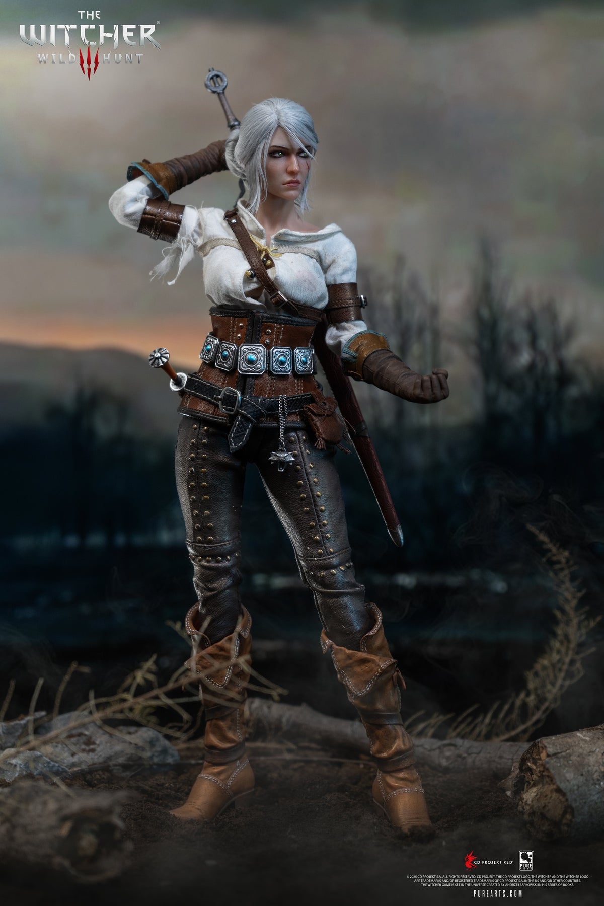 The Witcher 3: Wild Hunt – Ciri of Cintra 1:6 Scale Premium Articulated Figure | PureArts
