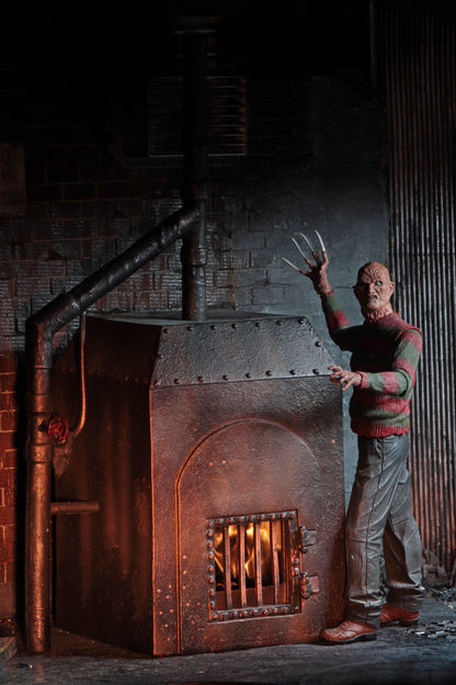 A Nightmare on Elm Street – Freddy's Furnace Diorama with Flickering LED