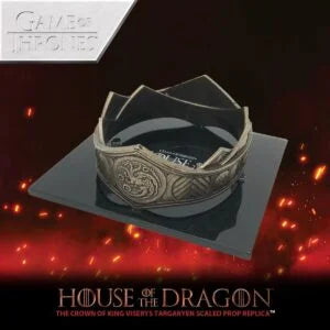 House Of The Dragon – The Crown Of King Viserys Targaryen Offical Scaled Prop Replica