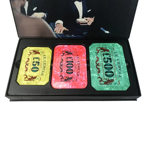 Factory Entertainment James Bond: Dr. No Casino Betting Plaques Limited Edition Prop Replica Set