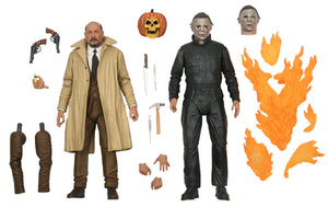 Halloween 2 - NECA Michael Myers and Dr Loomis Ultimate 2-Pack Action Figure