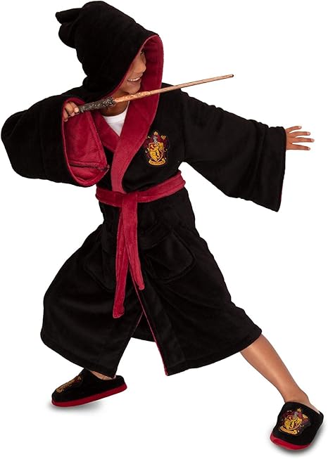 Harry Potter: Gryffindor Kids Poly Fleece Robe Kids L 10-12