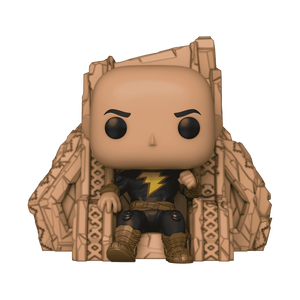 Black Adam – Black Adam on Throne Deluxe Pop! Vinyl Figure