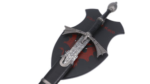 House Of The Dragon  - Daemon Targaryen Dark Sister with Plaque and Scabbard