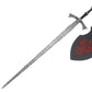 House Of The Dragon  - Daemon Targaryen Dark Sister with Plaque and Scabbard