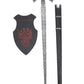 House Of The Dragon  - Daemon Targaryen Dark Sister with Plaque and Scabbard