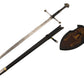 The Lord Of The Rings - Deluxe Anduril With Display Plaque & Scabbard