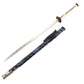 Ghost Of Tsushima - NEW DELUXE EDITION Storm Of Clan Sakai Embossed Display (Straight Blade) Katana