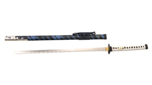 Ghost Of Tsushima - NEW DELUXE EDITION Storm Of Clan Sakai Embossed Display (Straight Blade) Katana