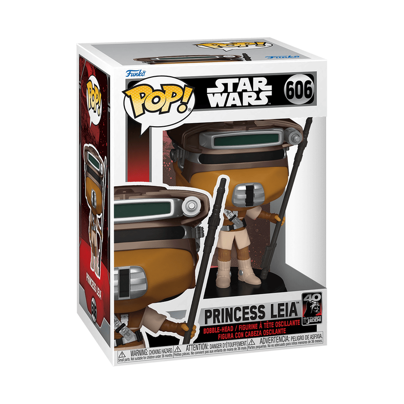 Star Wars: Return of the Jedi – Princess Leia as Boushh Pop! Vinyl Figure