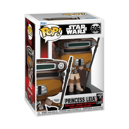 Star Wars: Return of the Jedi – Princess Leia as Boushh Pop! Vinyl Figure