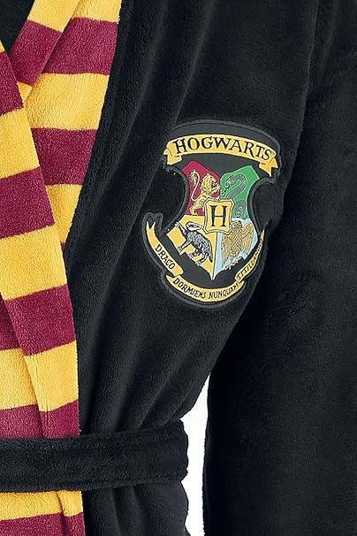 Harry Potter: Hogwarts Mens Fleece Hoodless Robe