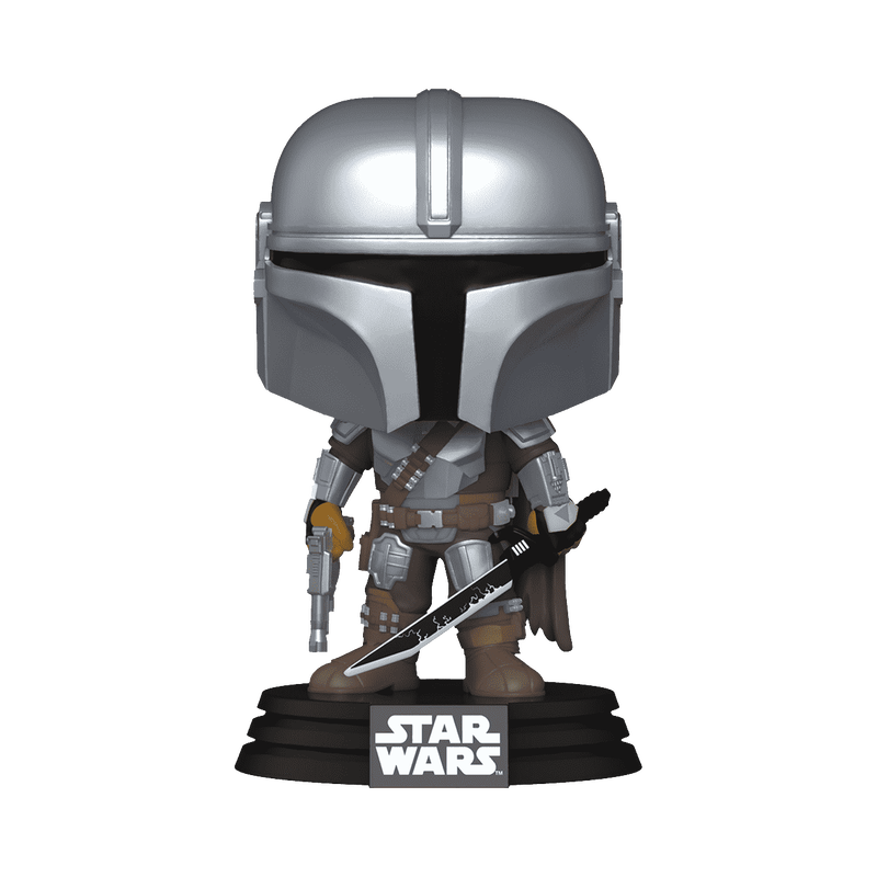 Star Wars: The Mandalorian – The Mandalorian with Darksaber Pop! Vinyl Figure
