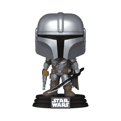 Star Wars: The Mandalorian – The Mandalorian with Darksaber Pop! Vinyl Figure