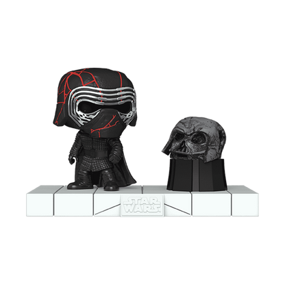 Star Wars – Kylo Ren with Darth Vader's Helmet Deluxe Pop! Vinyl Figure