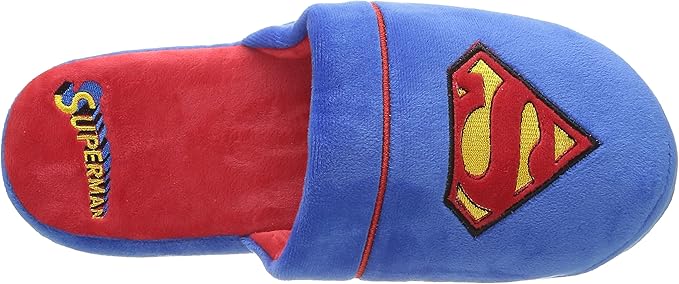 Superman: Logo Slippers (Adult One Size Fits Most)