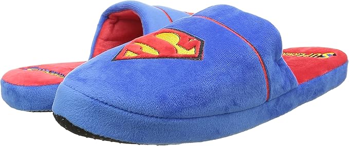 Superman: Logo Slippers (Adult One Size Fits Most)
