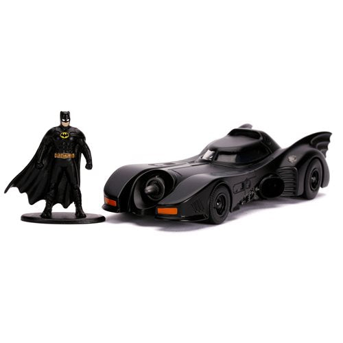 Batman (1989) – Batmobile with Figure Hollywood Rides Diecast Model