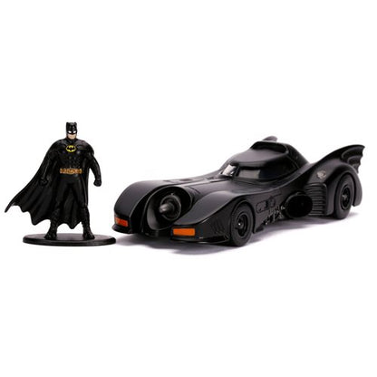 Batman (1989) – Batmobile with Figure Hollywood Rides Diecast Model
