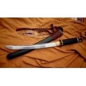 Red Dawn - Hand-forged Tanto