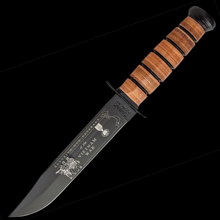 KA-BAR USMC Vietnam Commemorative Utility Fixed Blade Knife