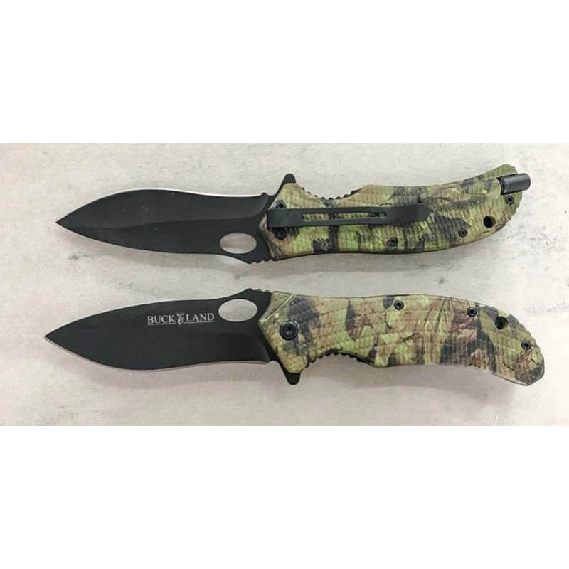 Buckland - Forest Camo Firestarter Folding Knife