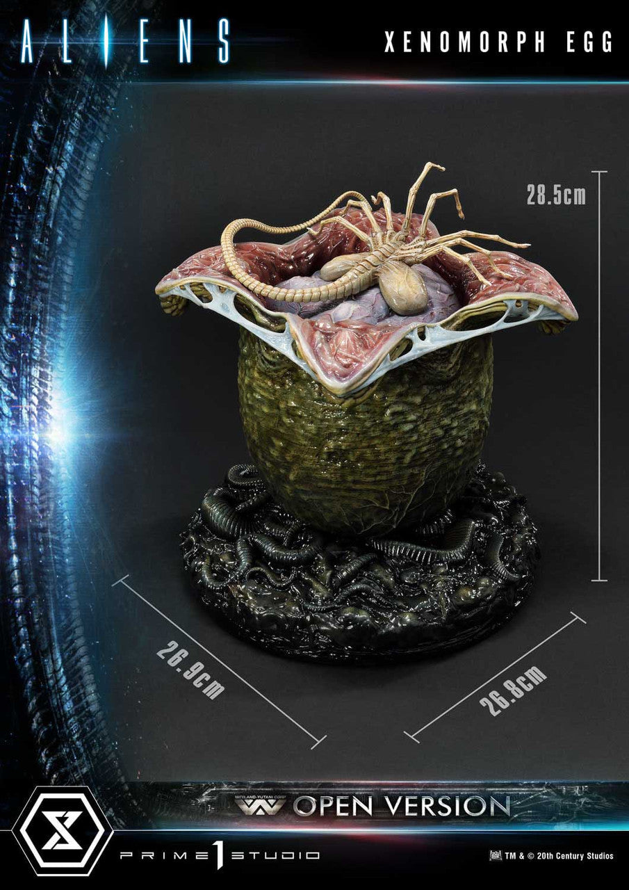 Aliens - Prime 1 Studio Premium Masterline Series Statue Xenomorph Egg Open Version **Pre-Order**