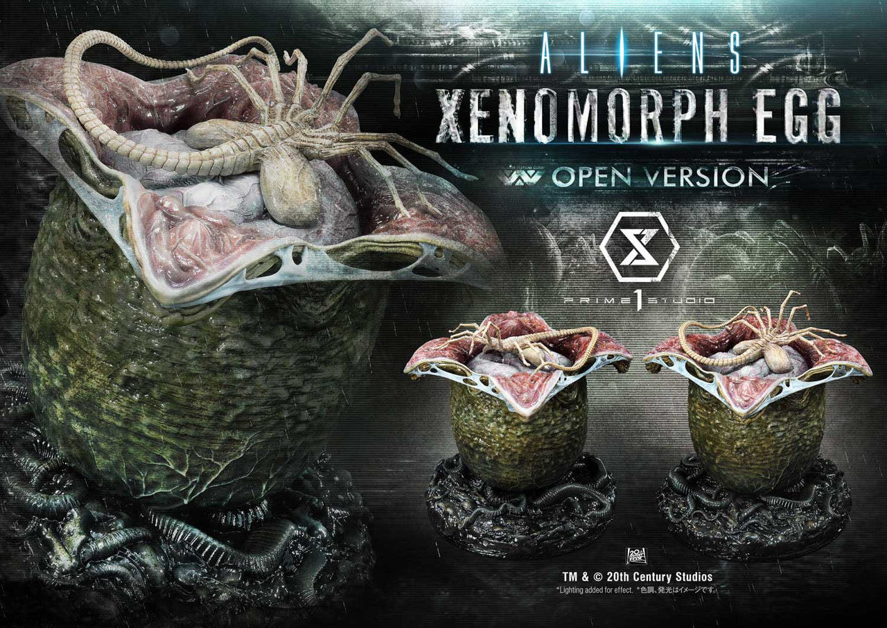 Aliens - Prime 1 Studio Premium Masterline Series Statue Xenomorph Egg Open Version **Pre-Order**