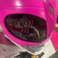 Amy Jo Johnson Signed Pink Power Ranger Helmet - SWAU Authenticated