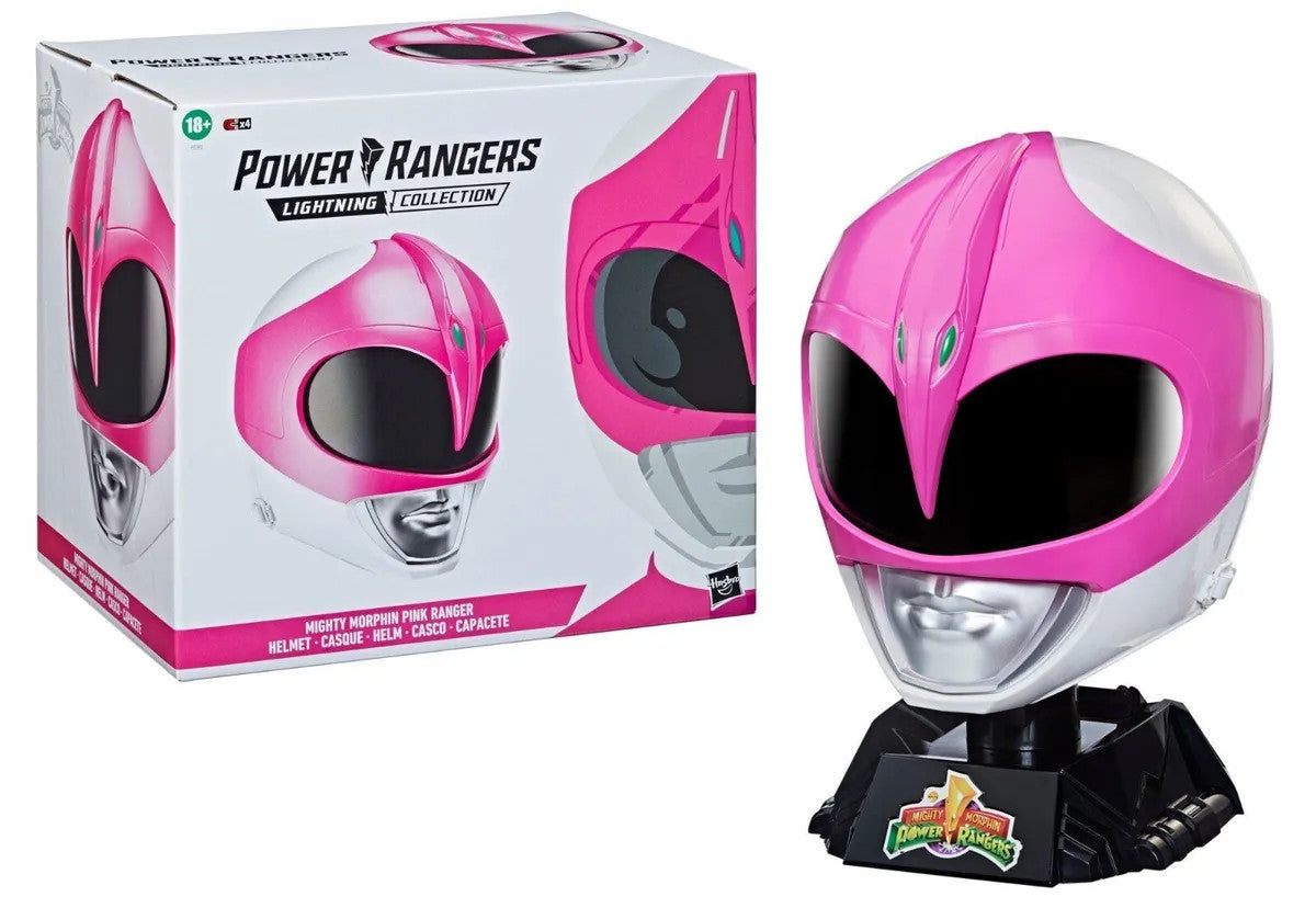 Amy Jo Johnson Signed Pink Power Ranger Helmet - SWAU Authenticated