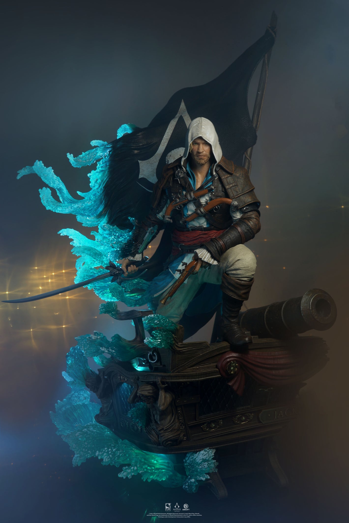 Assassin's Creed Black Flag - Official Animus Edward Kenway 1:4 Premium Statue